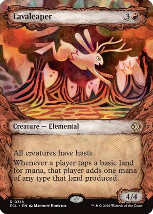 Lavaleaper (Showcase) (ECL-318) - Lorwyn Eclipsed