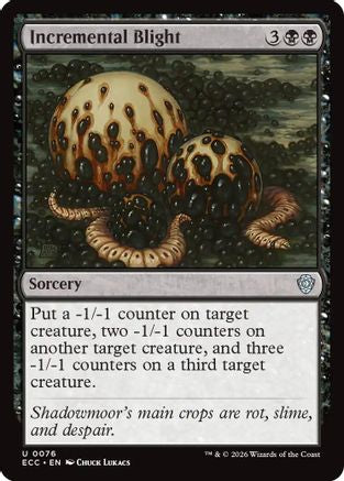 Incremental Blight (ECC-076) - Commander: Lorwyn Eclipsed