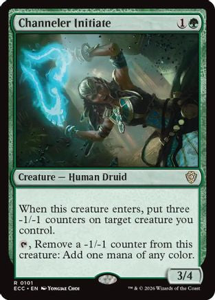 Channeler Initiate (ECC-101) - Commander: Lorwyn Eclipsed