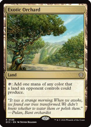 Exotic Orchard (ECC-148) - Commander: Lorwyn Eclipsed