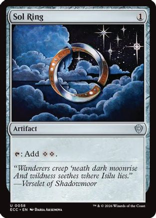Sol Ring (0058) (ECC-058) - Commander: Lorwyn Eclipsed