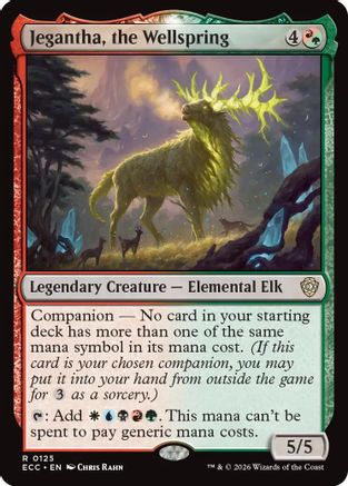 Jegantha, the Wellspring (ECC-125) - Commander: Lorwyn Eclipsed