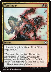 Terminate (ECC-134) - Commander: Lorwyn Eclipsed