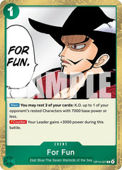 For Fun