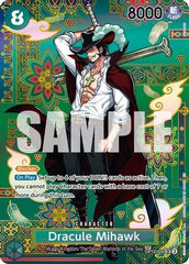 Dracule Mihawk - OP12-030 (SP) (OP12-030) - The Azure Sea's Seven Foil