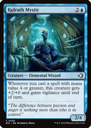 Kulrath Mystic (ECL-056) - Lorwyn Eclipsed Foil
