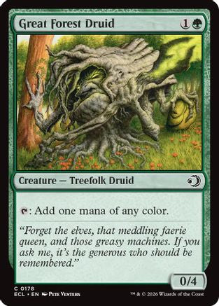 Great Forest Druid (ECL-178) - Lorwyn Eclipsed Foil