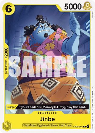 Jinbe (ST29-005) - Starter Deck 29: Egghead