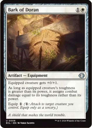 Bark of Doran (ECL-006) - Lorwyn Eclipsed Foil
