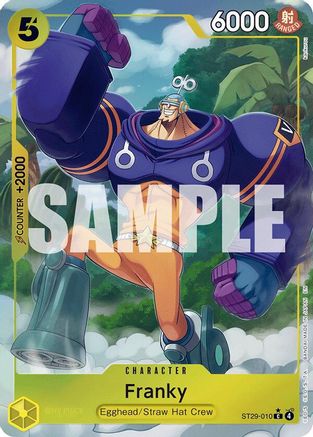 Franky (Full Art) (ST29-010) - Starter Deck 29: Egghead Foil