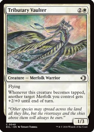 Tributary Vaulter (ECL-040) - Lorwyn Eclipsed Foil