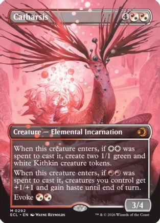 Catharsis (Borderless) (ECL-292) - Lorwyn Eclipsed