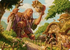 Curious Colossus Art Card (ASECL-001) - Art Series: Lorwyn Eclipsed