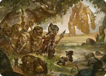 Protective Response Art Card (ASECL-003) - Art Series: Lorwyn Eclipsed