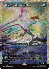 Glen Elendra Guardian (0393) (Showcase) (Fracture Foil) (ECL-393) - Lorwyn Eclipsed Foil