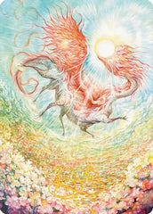 Eirdu, Carrier of Dawn Art Card (Gold-Stamped Signature) (ASECL-030) - Art Series: Lorwyn Eclipsed