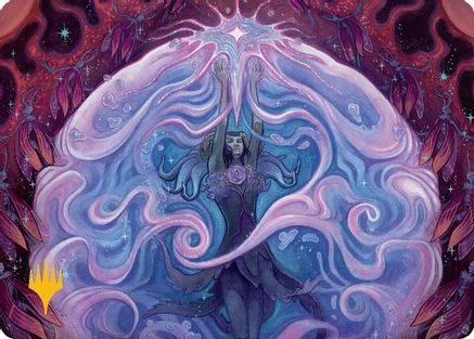 Glen Elendra's Answer Art Card (Gold-Stamped Planeswalker Symbol) (ASECL-007) - Art Series: Lorwyn Eclipsed