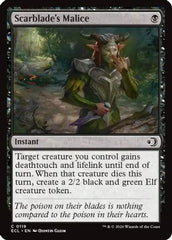 Scarblade's Malice (ECL-119) - Lorwyn Eclipsed Foil