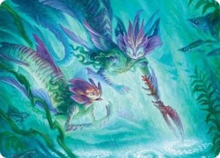 Silvergill Mentor Art Card (ASECL-010) - Art Series: Lorwyn Eclipsed