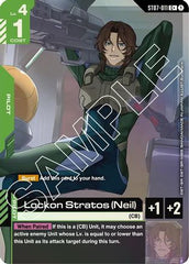 Lockon Stratos (Neil) (C+) (ST07-011) - Starter Deck 07 Celestial Drive Holofoil