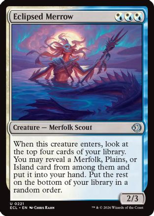 Eclipsed Merrow (ECL-221) - Lorwyn Eclipsed Foil