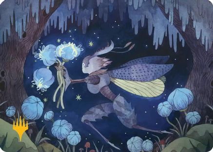 Bitterbloom Bearer Art Card (Gold-Stamped Planeswalker Symbol) (ASECL-038) - Art Series: Lorwyn Eclipsed