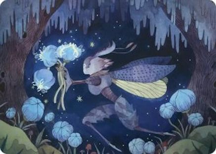 Bitterbloom Bearer Art Card (ASECL-038) - Art Series: Lorwyn Eclipsed