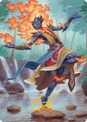 Ashling, Rekindled Art Card (16/54) (Gold-Stamped Signature) (ASECL-016) - Art Series: Lorwyn Eclipsed