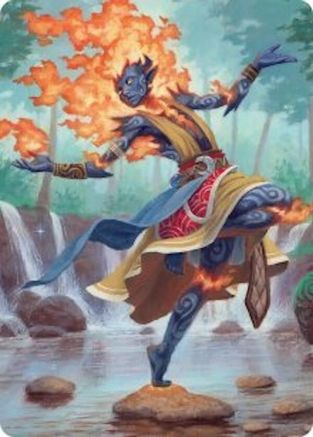 Ashling, Rekindled Art Card (16/54) (ASECL-016) - Art Series: Lorwyn Eclipsed