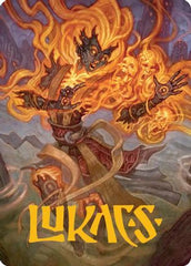 Ashling, Rekindled Art Card (33/54) (Gold-Stamped Signature) (ASECL-033) - Art Series: Lorwyn Eclipsed