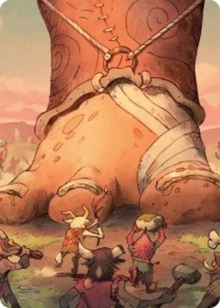 Meek Attack Art Card (ASECL-039) - Art Series: Lorwyn Eclipsed