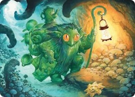 Mutable Explorer Art Card (21/54) (ASECL-021) - Art Series: Lorwyn Eclipsed