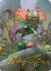 Vibrance Art Card (Gold-Stamped Signature) (ASECL-036) - Art Series: Lorwyn Eclipsed