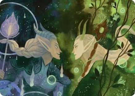 Trystan's Command Art Card (ASECL-045) - Art Series: Lorwyn Eclipsed