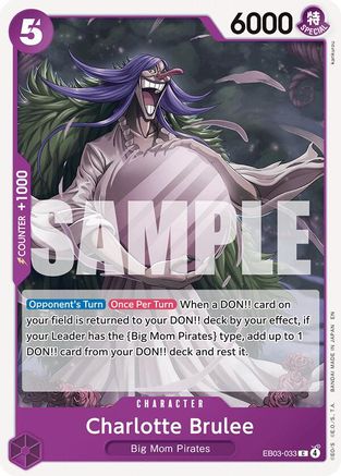 Charlotte Brulee (EB03-033) - Extra Booster: One Piece Heroines Edition
