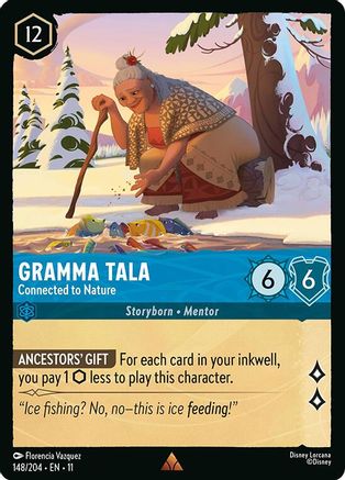 Gramma Tala - Connected to Nature (148/204) - Winterspell Cold Foil