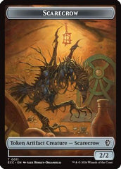 Scarecrow // Treasure Double-Sided Token (ECC-11 // 10) - Commander: Lorwyn Eclipsed