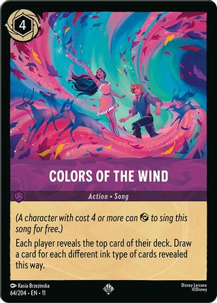 Colors of the Wind (64/204) - Winterspell Cold Foil