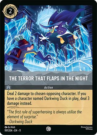 The Terror That Flaps in the Night (197/204) - Winterspell Cold Foil