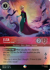 Elsa - Concerned Sister (Epic) (215/204) - Winterspell Holofoil