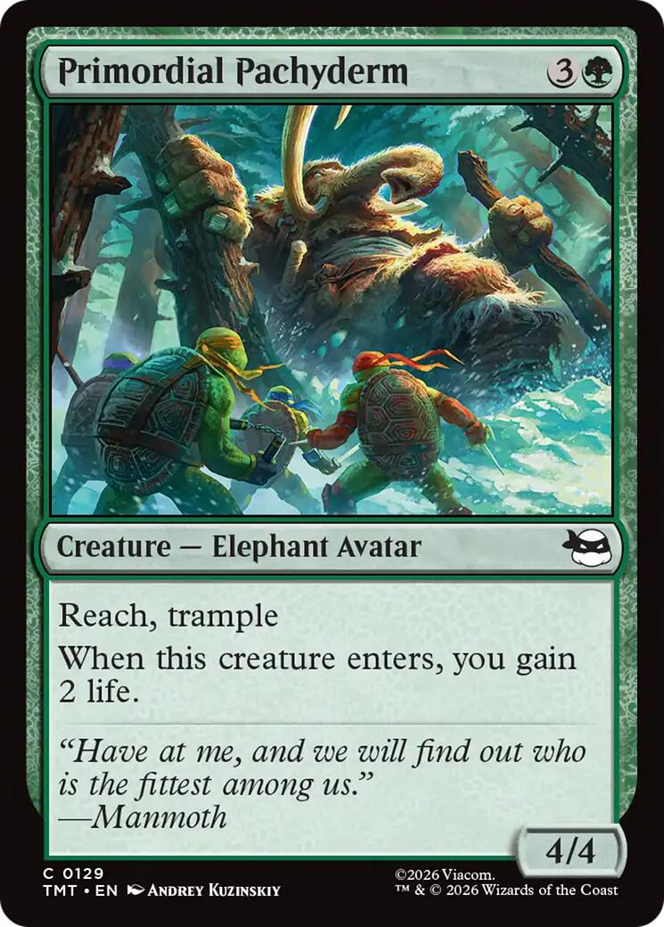 Primordial Pachyderm