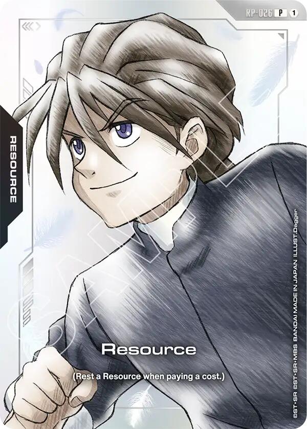 Resource (RP-026) (Premium Accessory Set - Mobile Suit Gundam Wing)