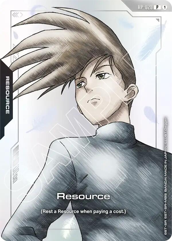 Resource (RP-028) (Premium Accessory Set - Mobile Suit Gundam Wing)