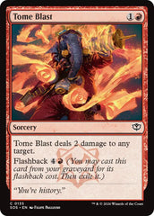 Tome Blast (SOS-135) - Secrets of Strixhaven
