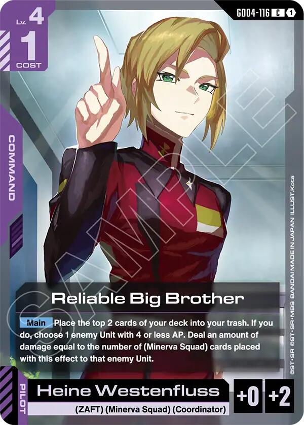 Reliable Big Brother (GD04-116) - Phantom Aria