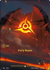 Fury Rune (Alternate Art) (R01a) - Unleashed Foil