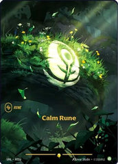 Calm Rune (Alternate Art) (R02a) - Unleashed Foil
