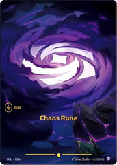 Chaos Rune (Alternate Art) (R05a) - Unleashed Foil