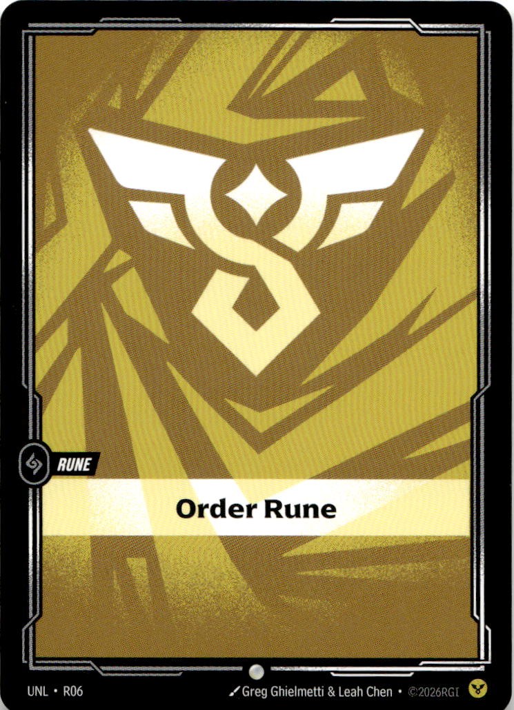 Order Rune