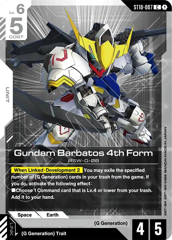 Gundam Barbatos 4th Form